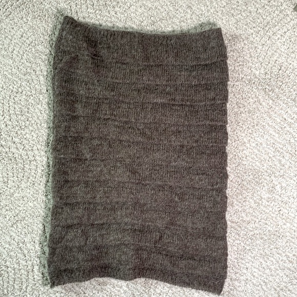 Fratellitalli infinity, neck, gator, scarf brown wool, mohair, acrylic blend - Picture 1 of 7